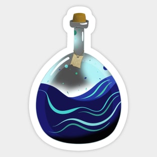 Mystical Potion Bottle Sticker